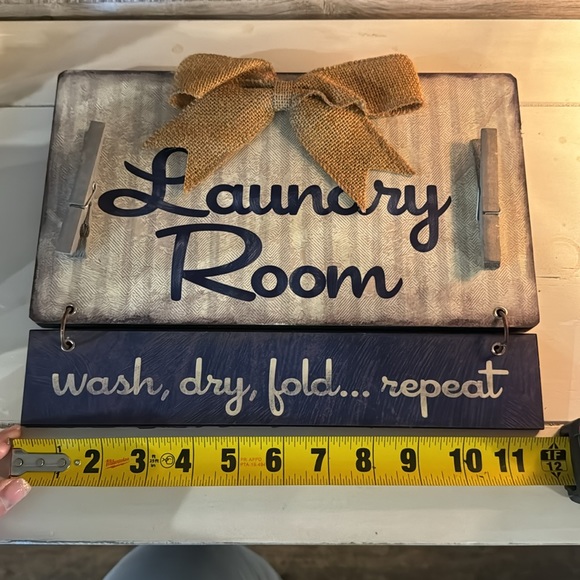 Chabby chic Laundry sign - Picture 3 of 4